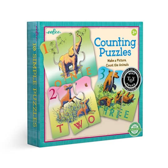 Eeboo Animal Counting Set 20-pc. Puzzle, One Size